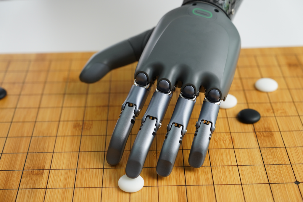 robotic hand play go